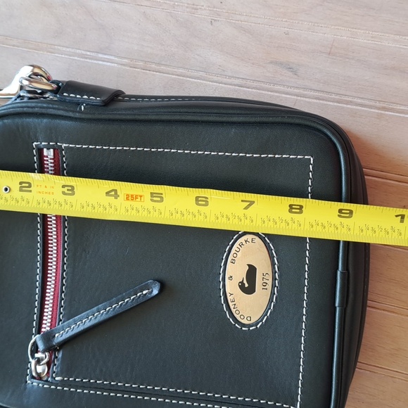 Dooney & Bourke Florentine Toscana Camera Bag Rich Dark Green Leather Crossbody - Picture 14 of 16